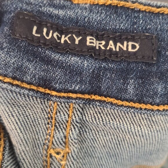 Lucky Brand Men's  Deim Jeans Blue Size 38x32 Straight Leg, Classic - Picture 8 of 10